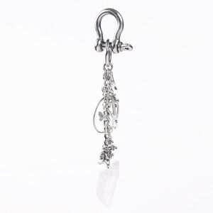 Crystal Cluster Bag Charm